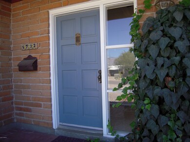 Inviting front entrance