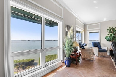 overlooking the Indian River