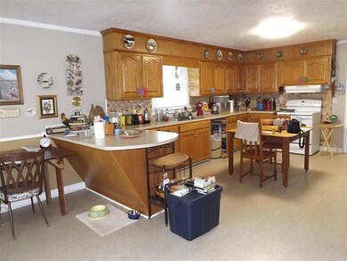 Country eat-in kitchen.