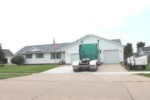 3-car attached garage