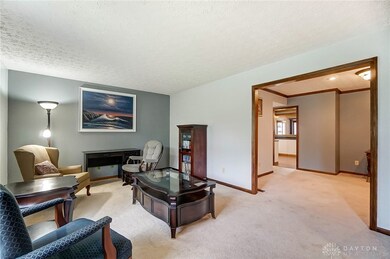 Living room is connected to the dining room and pe