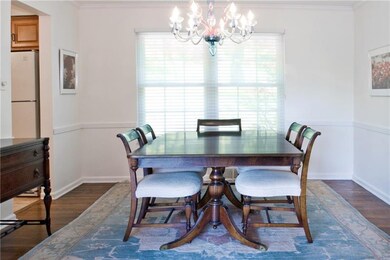 There is more than enough space for a dining table