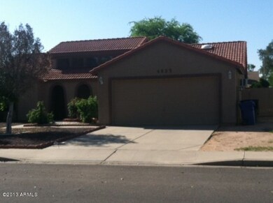 Front of House with RV gate to the west