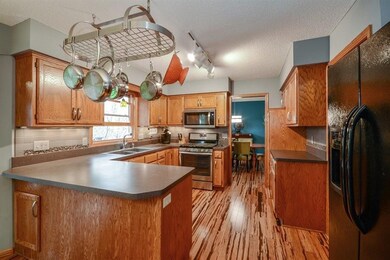 Updated kitchen with new and newer kitchen applian