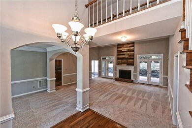 With fresh new Agreeable Gray paint and new carpet