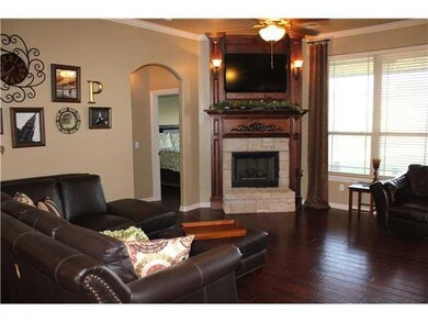 Living Room. GAS AND WOOD BURNING FIREPLACE
