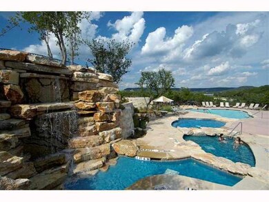 Pool with a patio