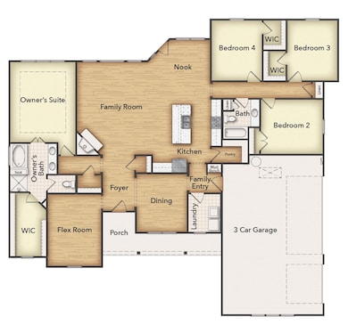 111 Brandywine Trail, Rhome, TX 76078 - photo 3