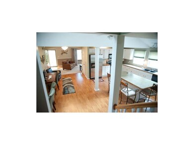 Kitchen dining view.