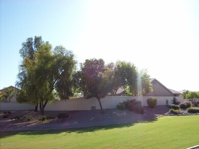 View of home from greenbelt