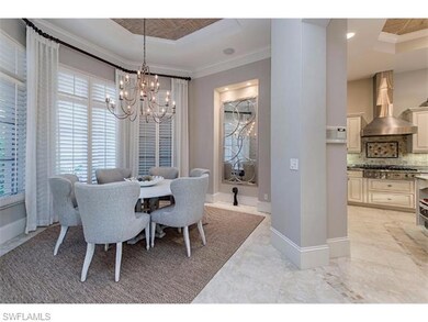 Formal Dining Room with plantation shutters accomm
