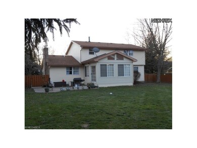 Rear view of home