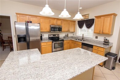 Welcome to your new kitchen oasis, featuring all stainless steel appliances and beautiful granite countertops!