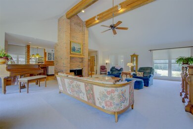 The spacious, warm and inviting great room feature