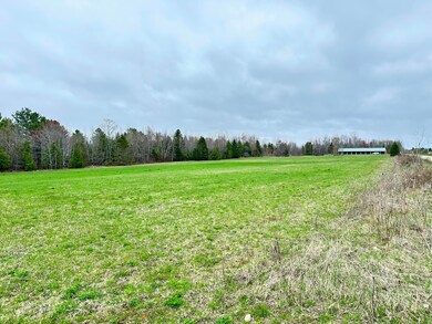 view from end of the fields