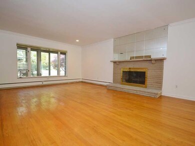 Living Room. The fireplace surround, mantle, and h