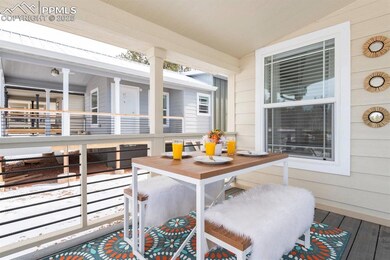 View of deck