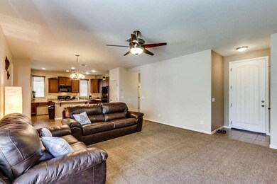 Great Room Opens to Kitchen