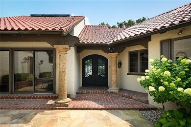 Front entryway to the home
