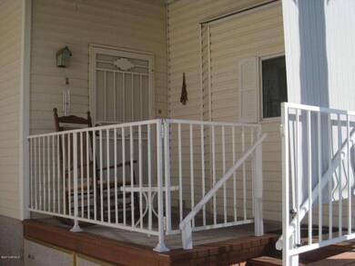 Inviting front deck