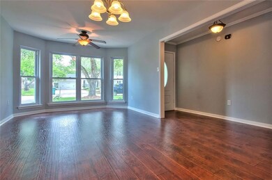 Formal Living & Dining Area with Foyer on the righ