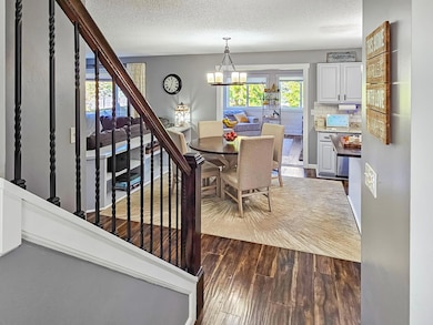 What a beautiful entry view.