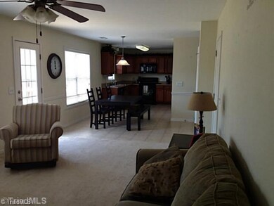 Den/Family/Great Room. Kitchen open to the family room.