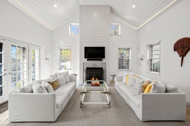 Rear living room with French Doors to the Garden