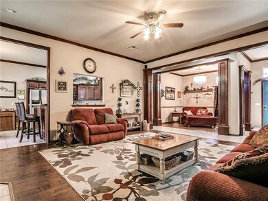 Living Room, Dining Room, and some of Kitchen
