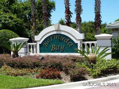 Entrance sign.
