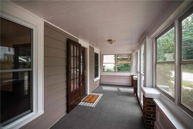 enclosed front porch
