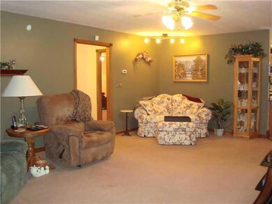 Formal Living Room. Living room downstairs with split floor plans on the bedrooms!!