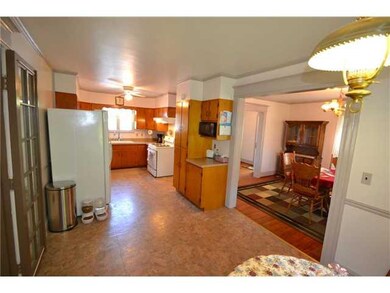 Kitchen. Bright kitchen with 2006 refrigerator.