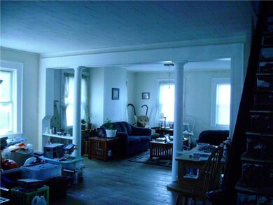 1st Floor Plan. View from entry into...