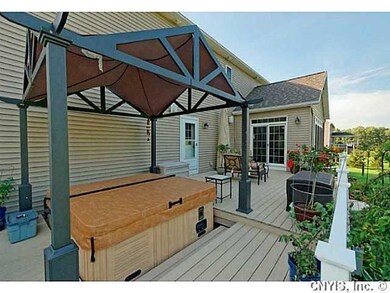Patio. Maintenance free composite deck.