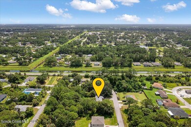Aerial with Double Lot