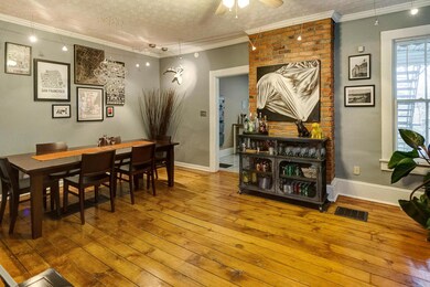 Downstairs unit dining area