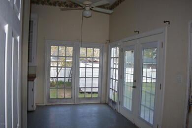 Sun room off kitchen