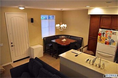 Entry with living room/dining room combination.