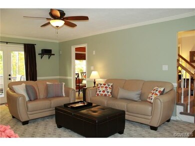 This family Room is SPACIOUS! 21x14 provides lots 