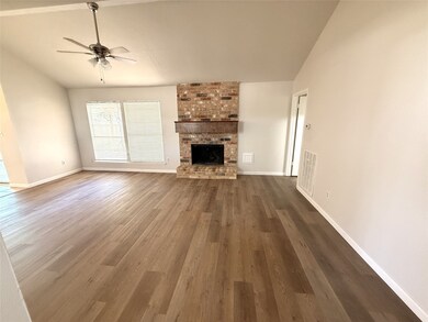 Open Living area with vaulted ceilings