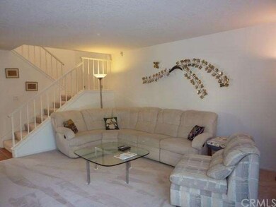 Living room with fireplace