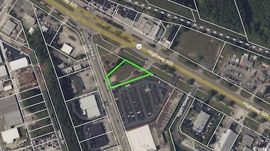Map of property location with property parcel outlined