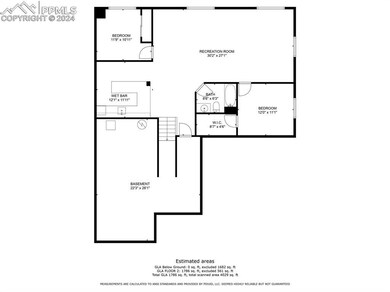 Basement floor plan