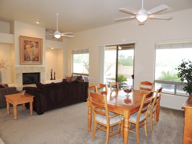 With exit to backyard and patio