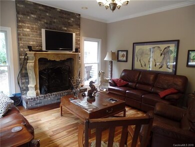 Living Room with fire place