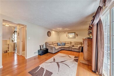 Open living space on main floor