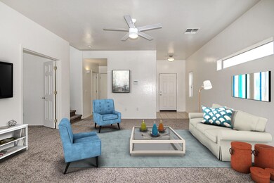 Staged Living Room