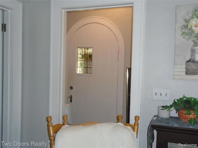 Original arch door