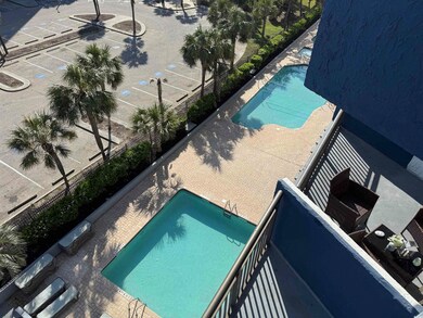 View of pool